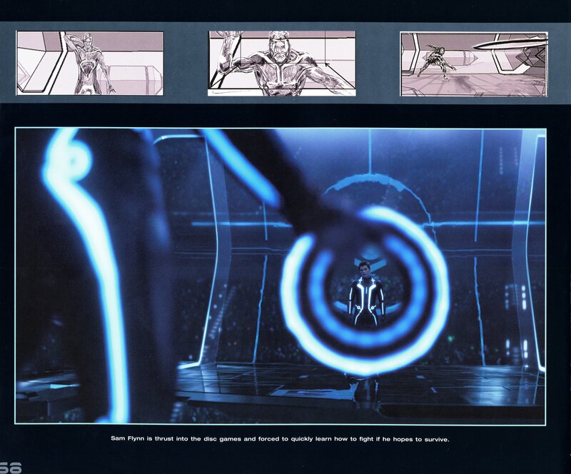 Tron disc game concept