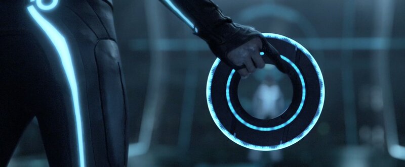 Tron disc in hand