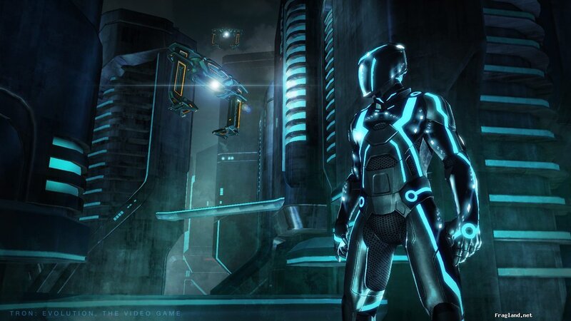 Tron Evolution game scene