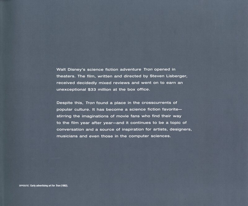 Tron film text description