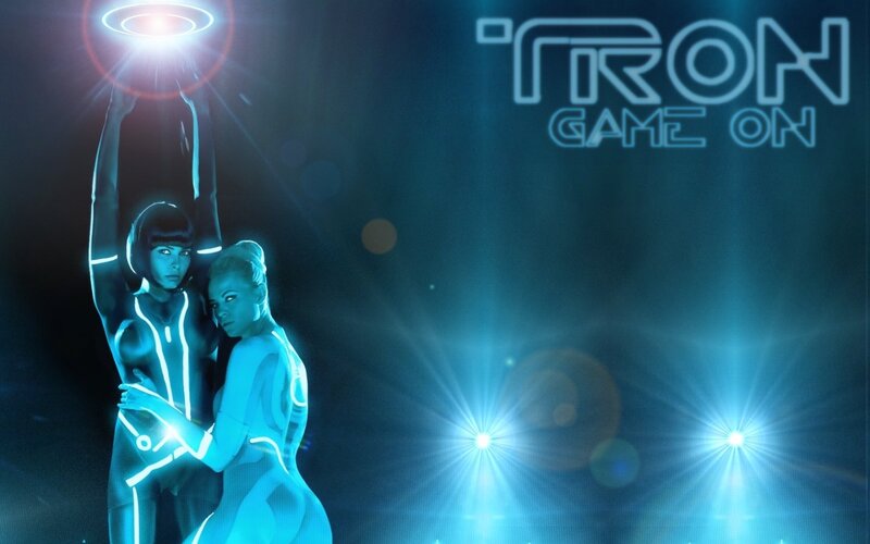 Tron: Game On promotional art