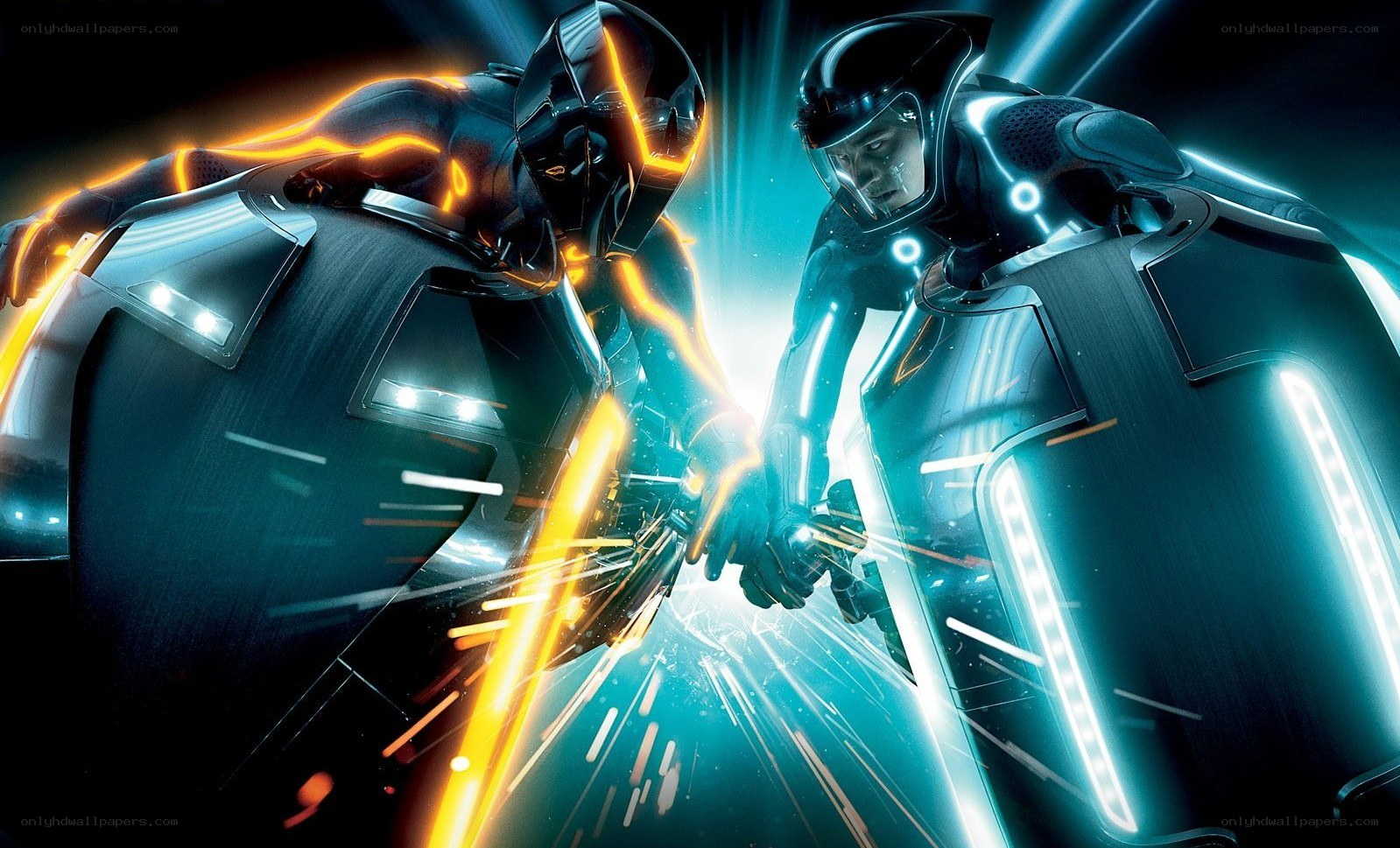 Tron: Legacy character battle