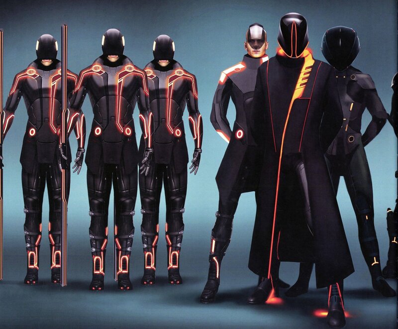 Tron: Legacy character designs