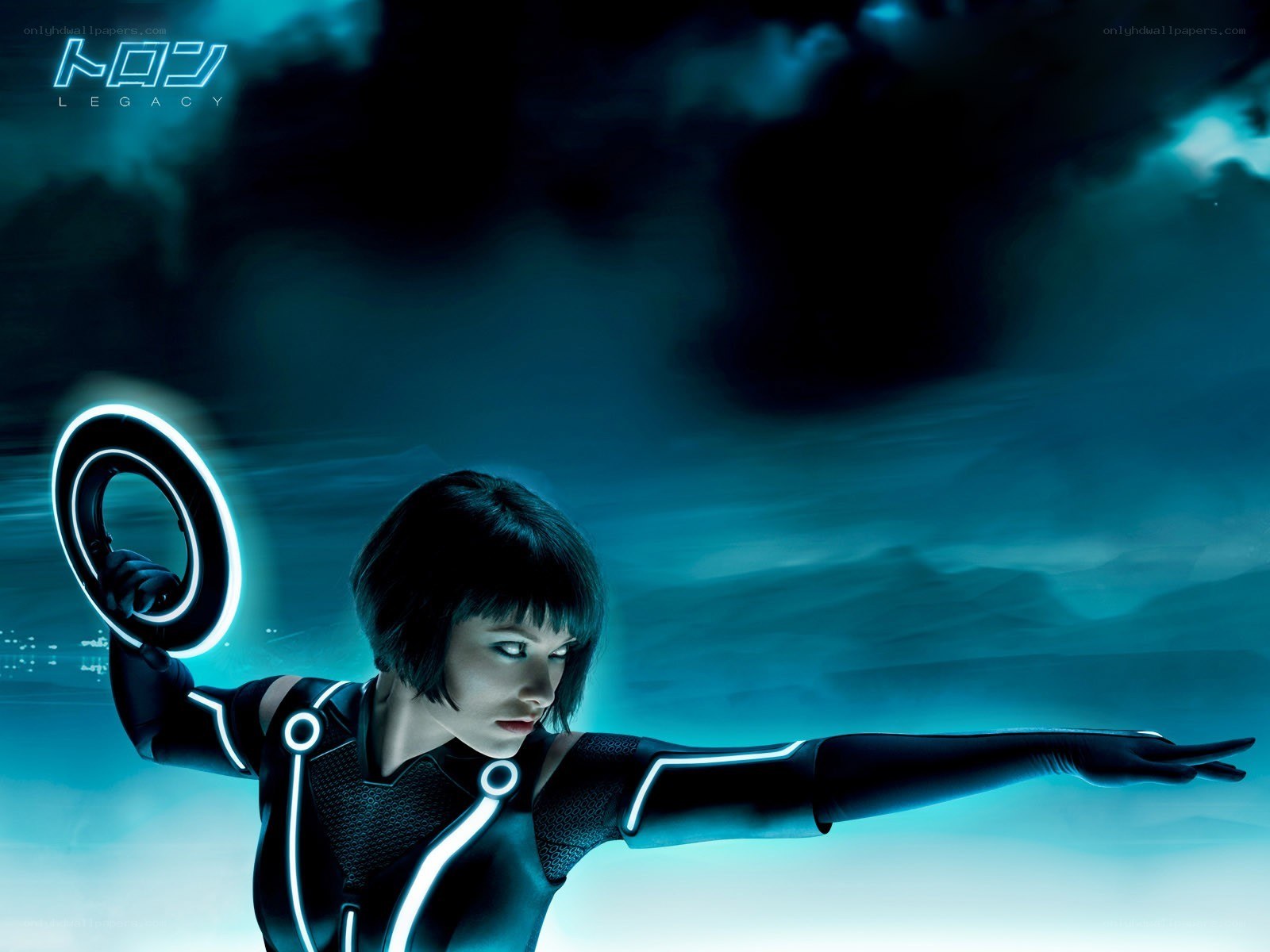 Tron Legacy character in action