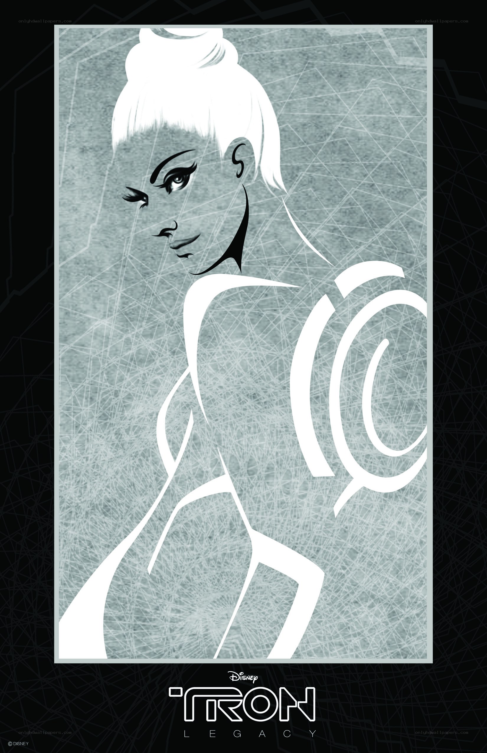 Tron Legacy character poster