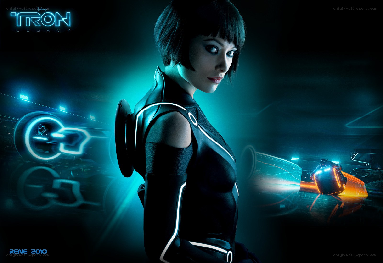 Tron Legacy character poster