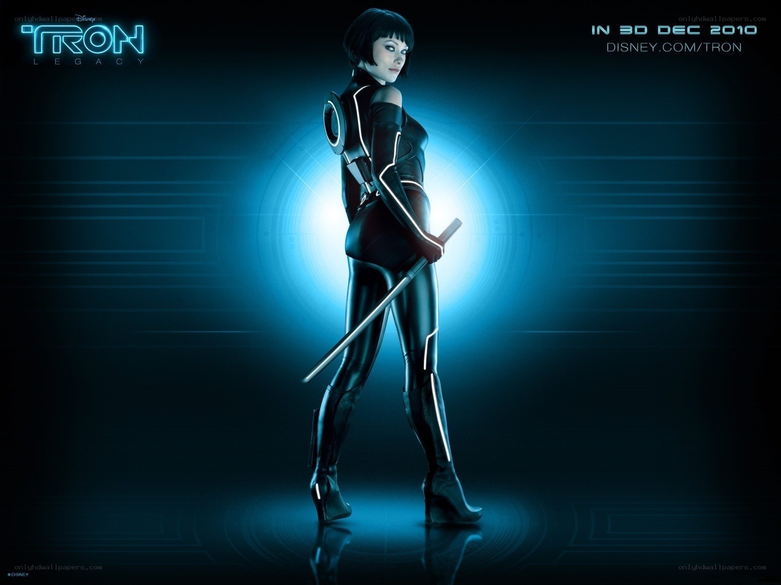 Tron Legacy character poster