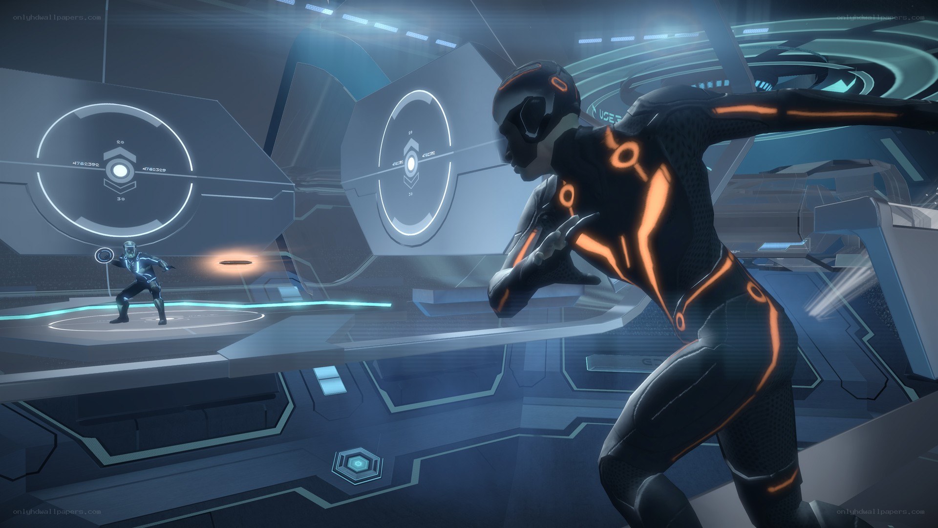 Tron: Legacy character scene
