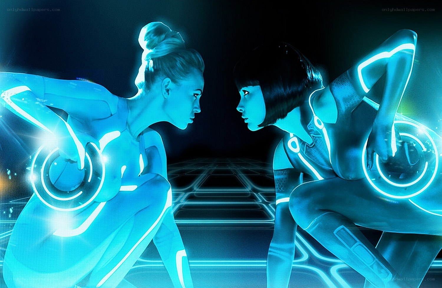 Tron: Legacy characters in action