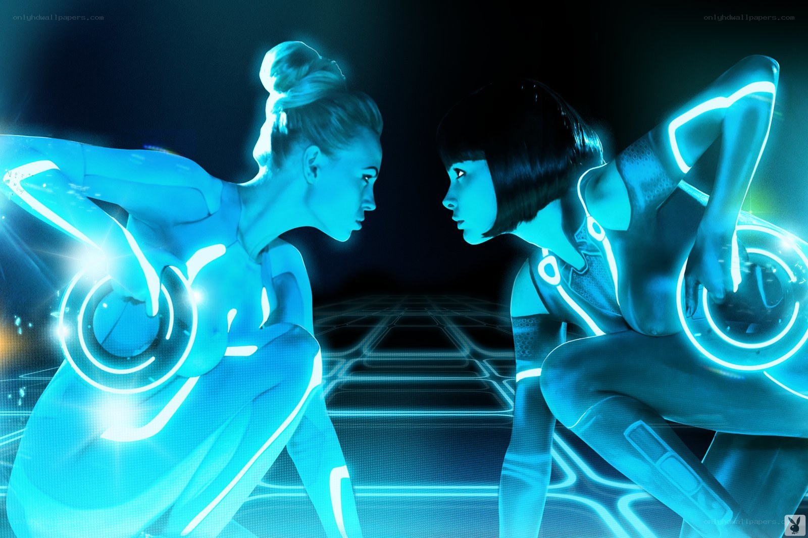 Tron: Legacy characters in action