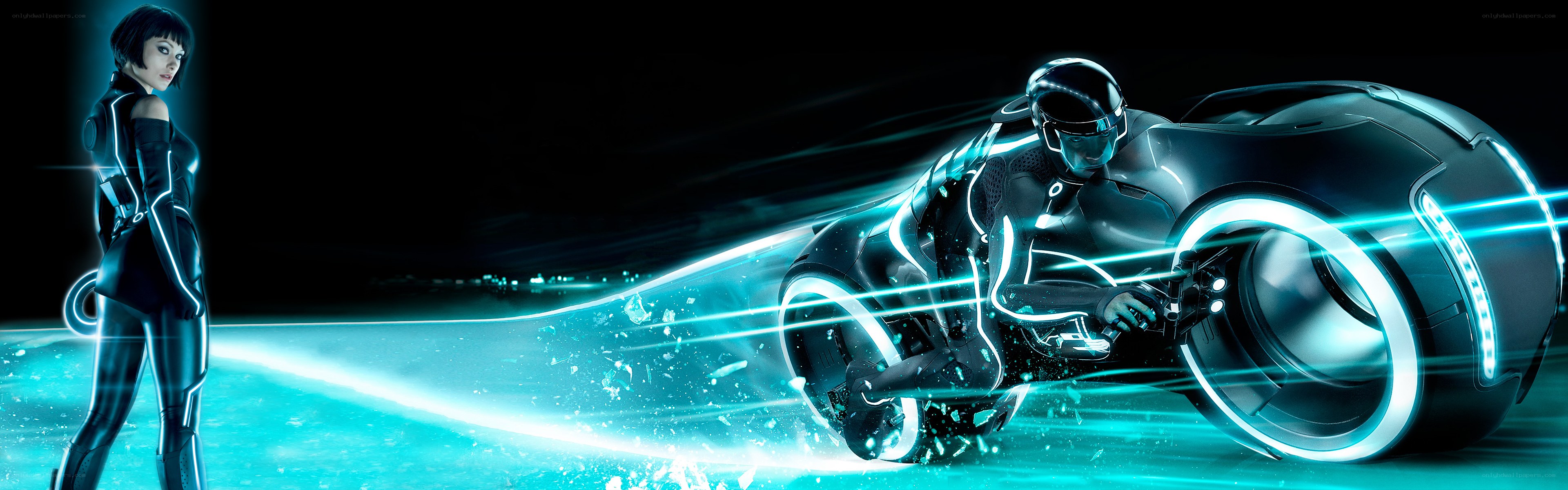Tron: Legacy characters in action