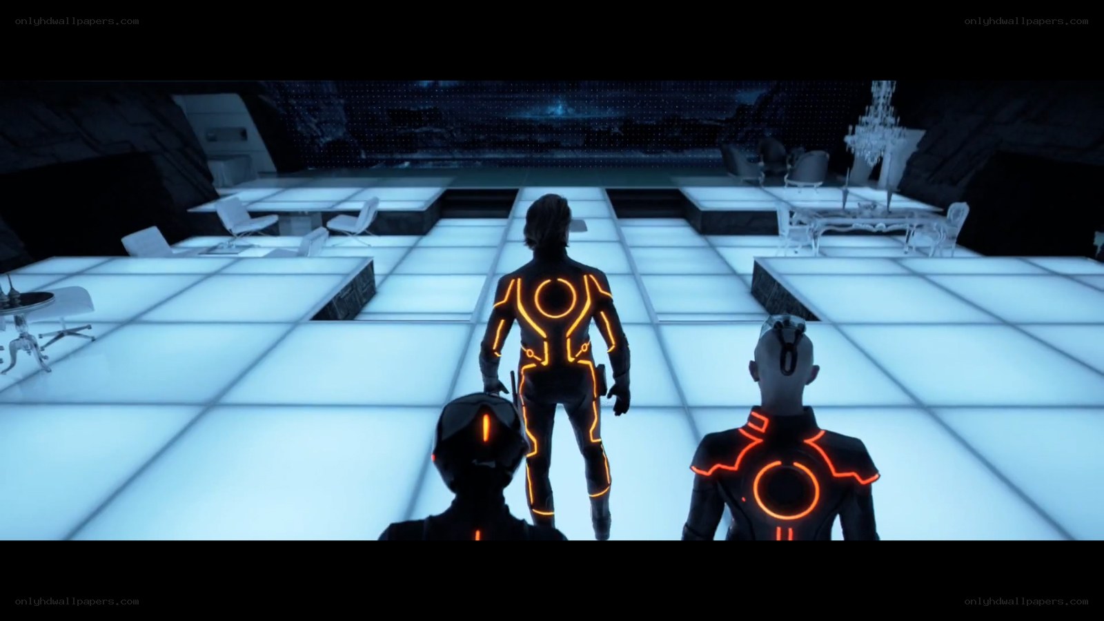 Tron: Legacy characters in digital world