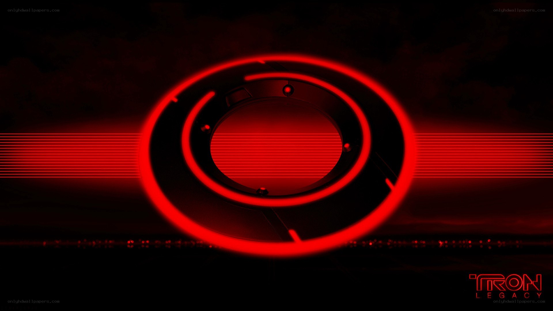 Tron Legacy disc art
