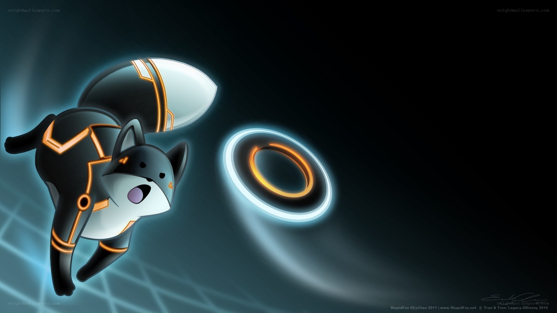 Tron Legacy dog character