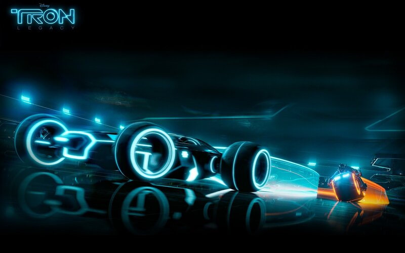 Tron Legacy light cycles