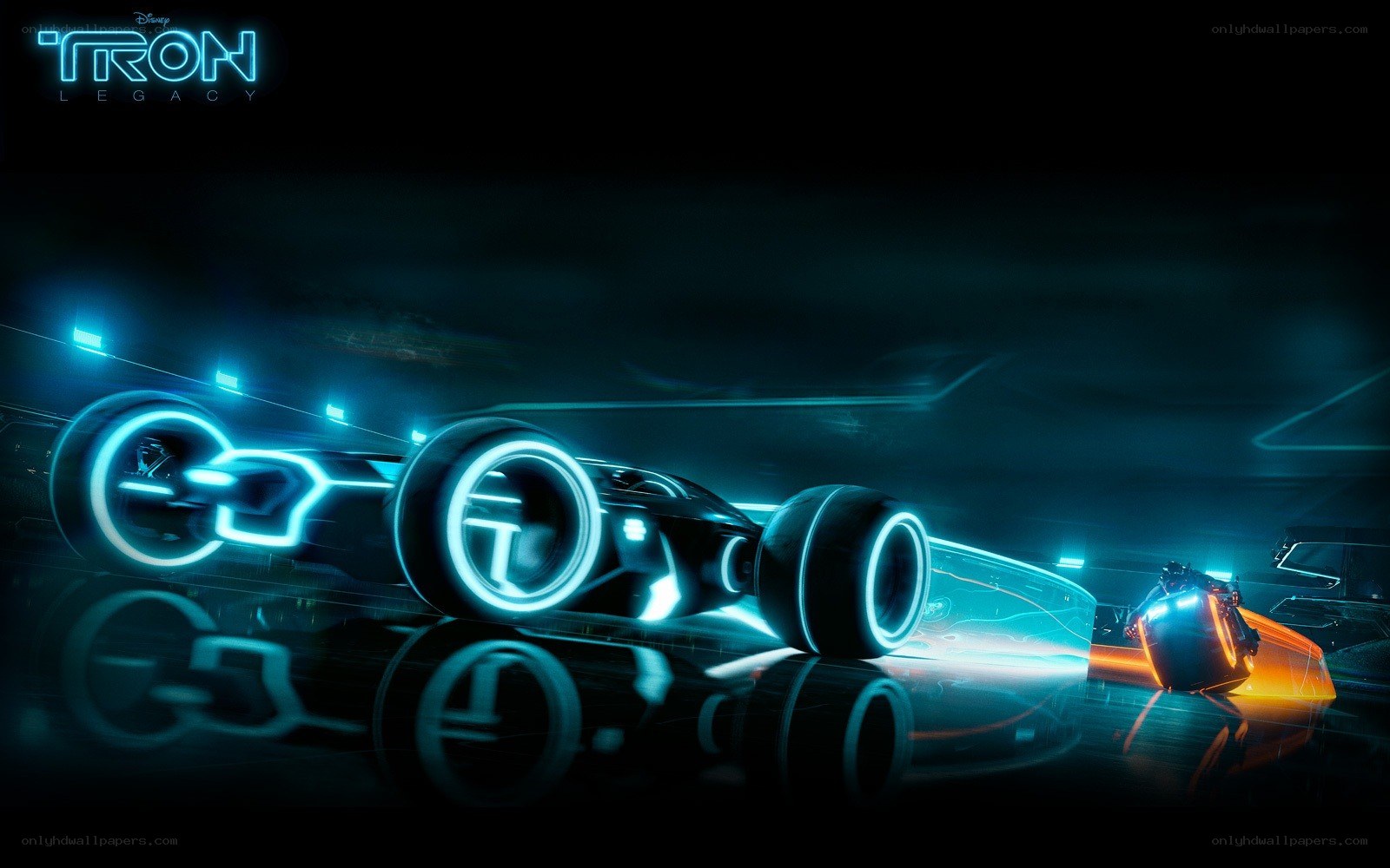 Tron Legacy light cycles
