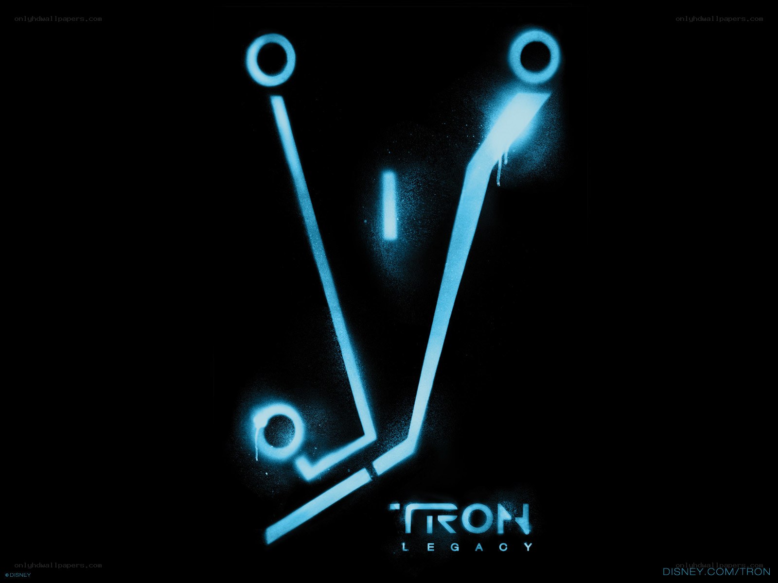 Tron Legacy logo art