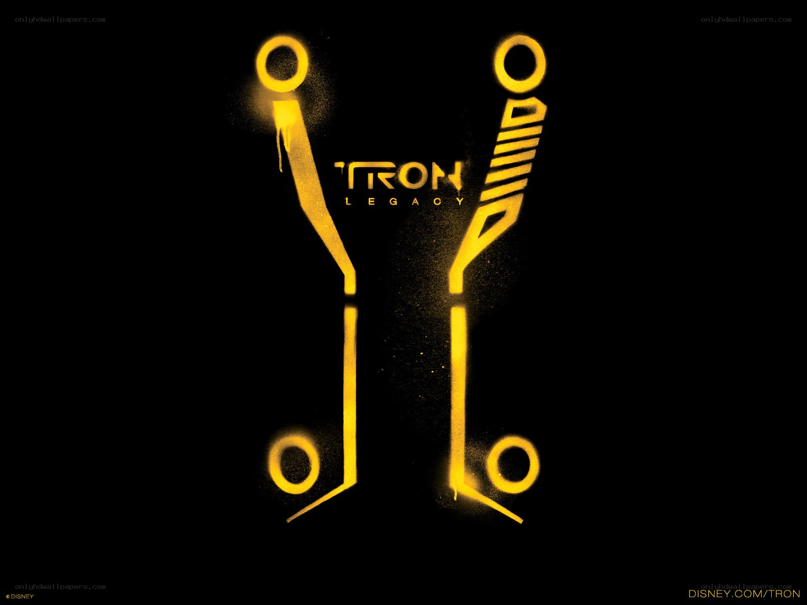 Tron Legacy logo art