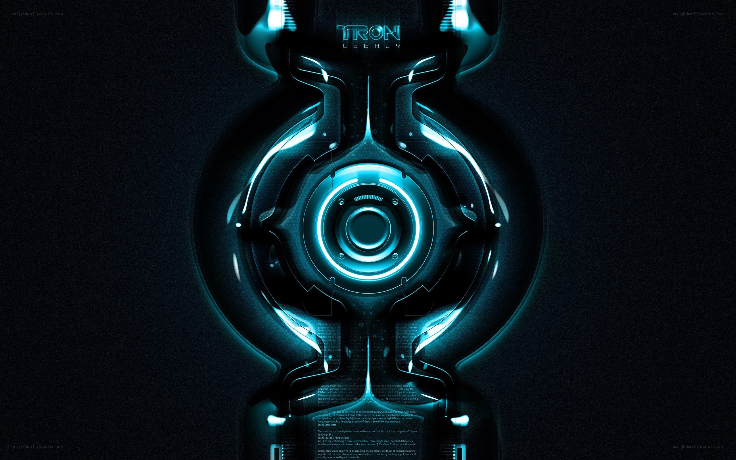 Tron Legacy logo artwork