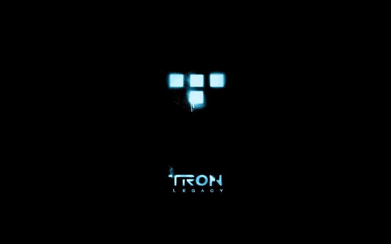 Tron Legacy Logo — Black