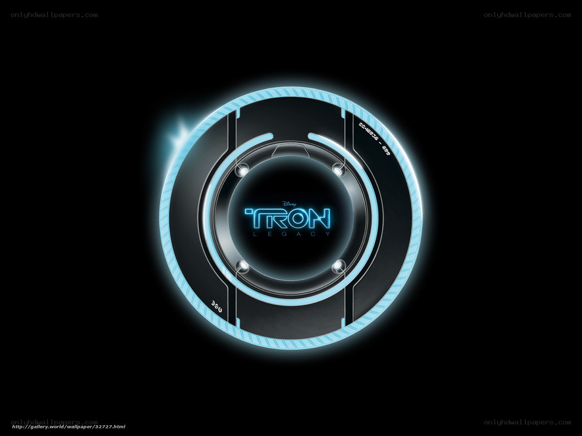 Tron Legacy logo wallpaper