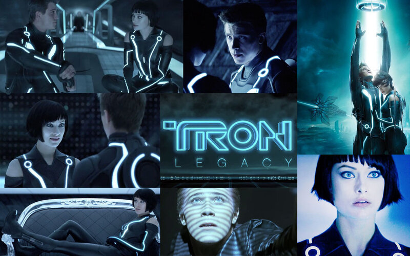Tron Legacy movie collage