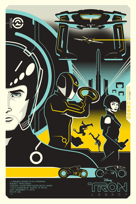 Tron Legacy movie poster