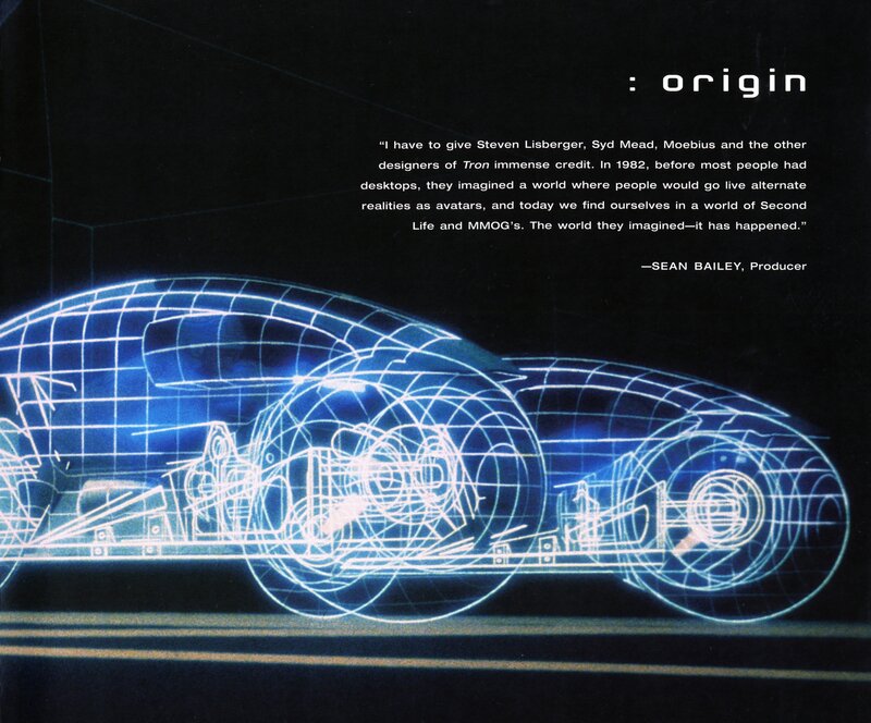 Tron: Legacy origin