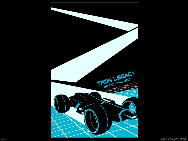Tron Legacy promotional art