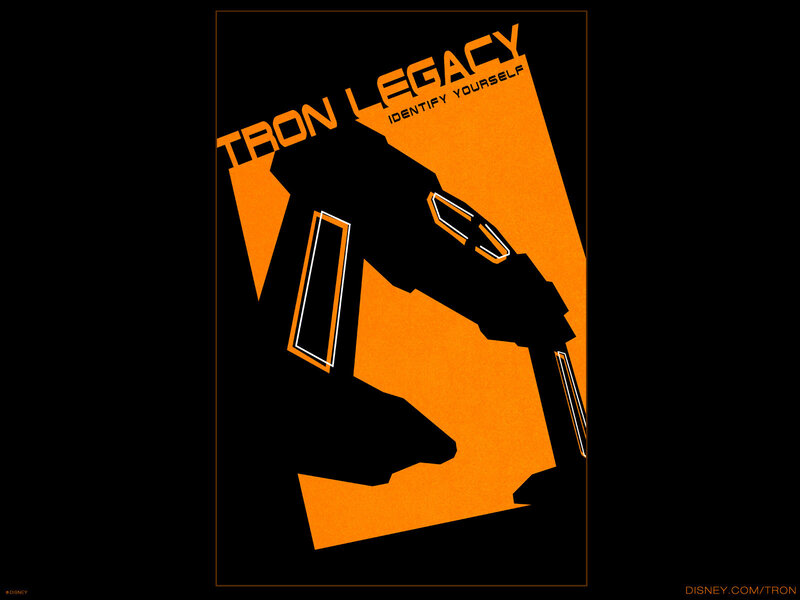 Tron Legacy promotional poster