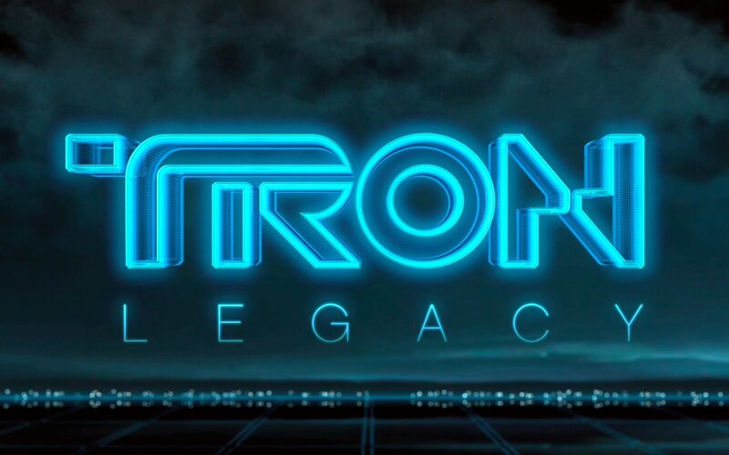 Tron Legacy title logo