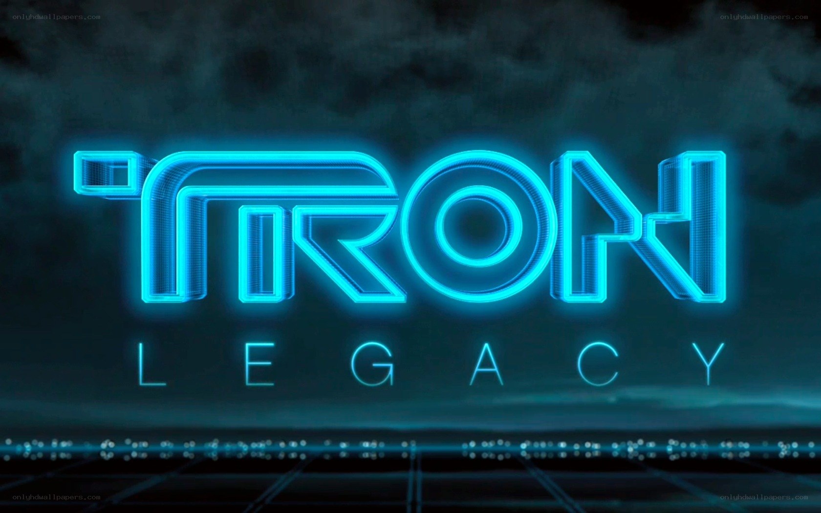 Tron Legacy title logo