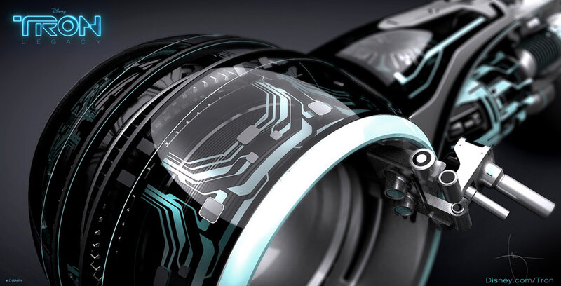 Tron Legacy vehicle concept