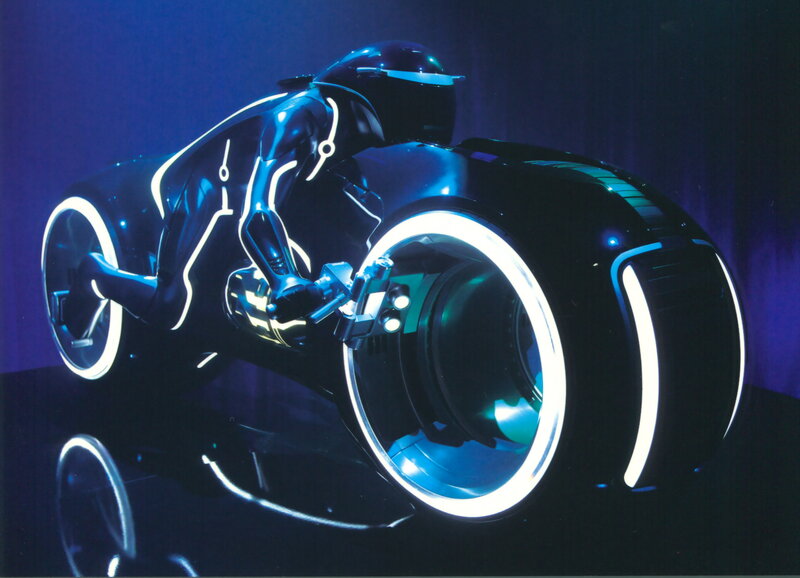 Tron light cycle motorcycle