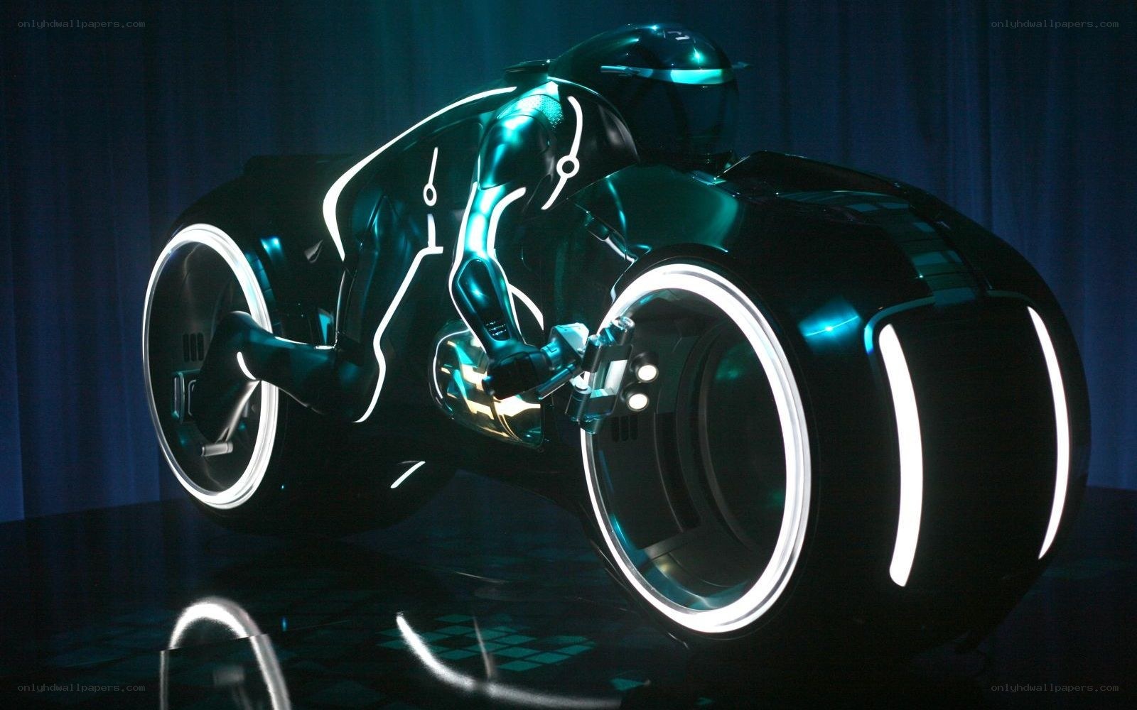 Tron light cycle motorcycle