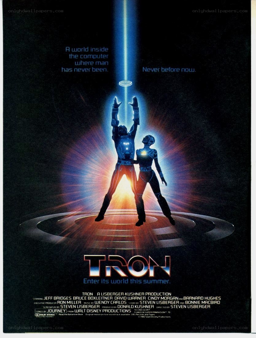 Tron movie poster