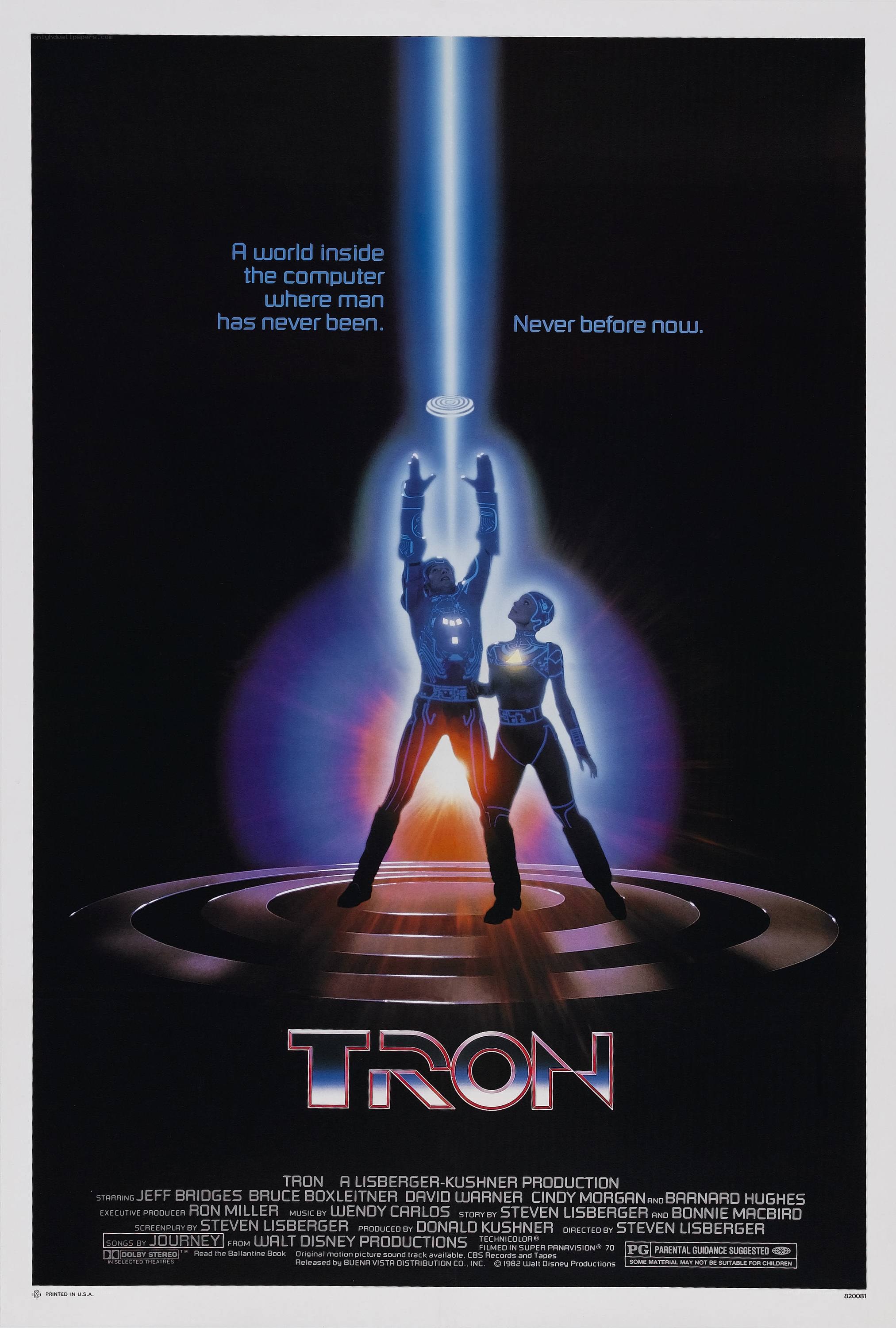 Tron movie poster