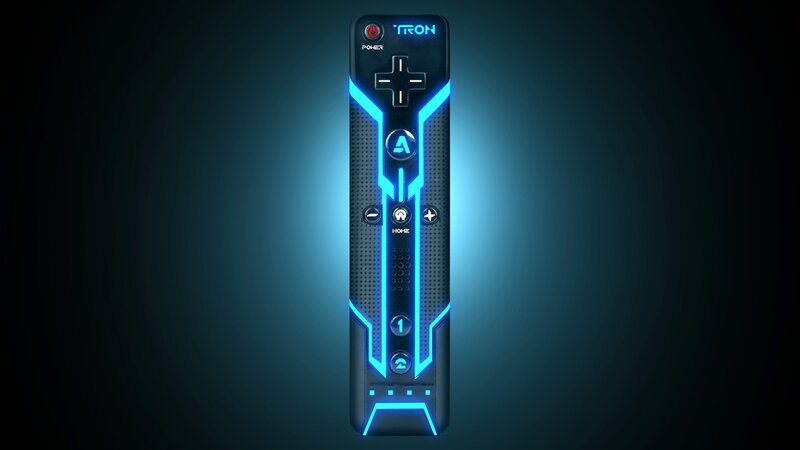 Tron-themed Remote Control — Black