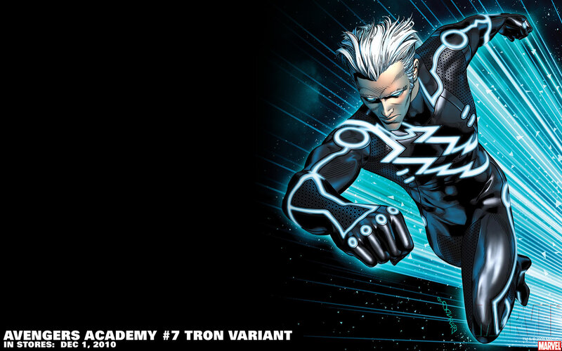 Tron Variant superhero