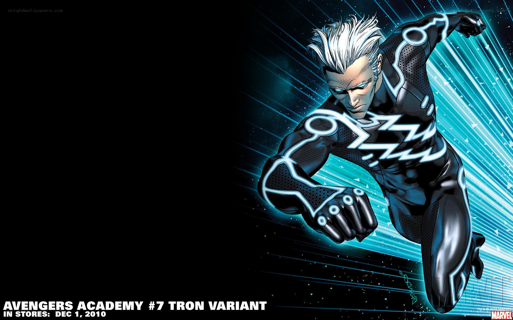 Tron Variant superhero