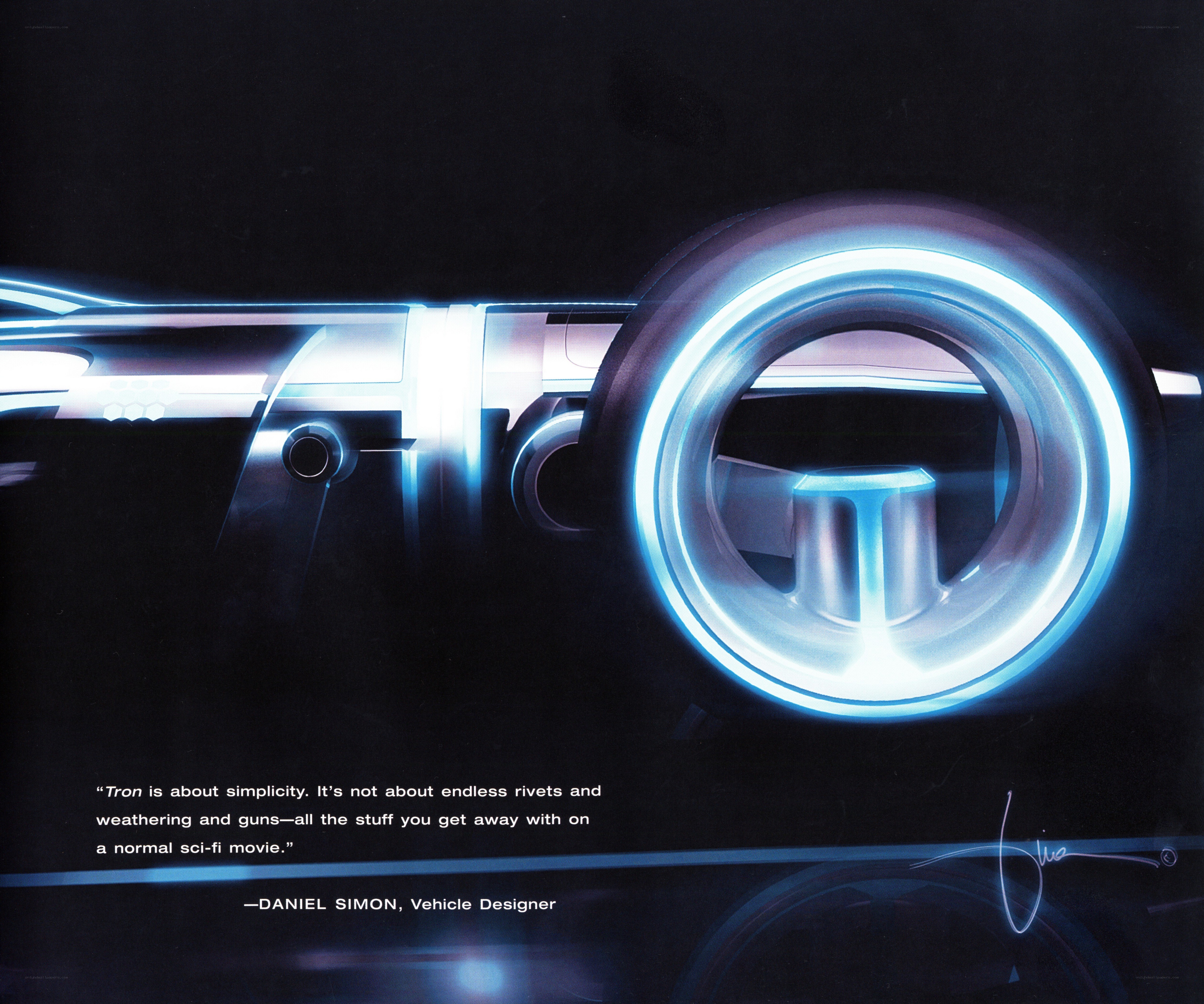 Tron vehicle design concept