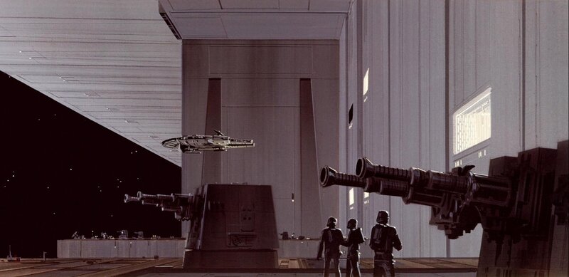 Troopers on a Spaceport
