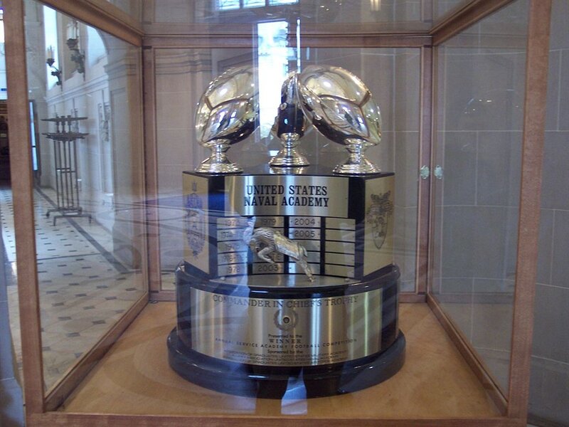 Trophy in Display Case