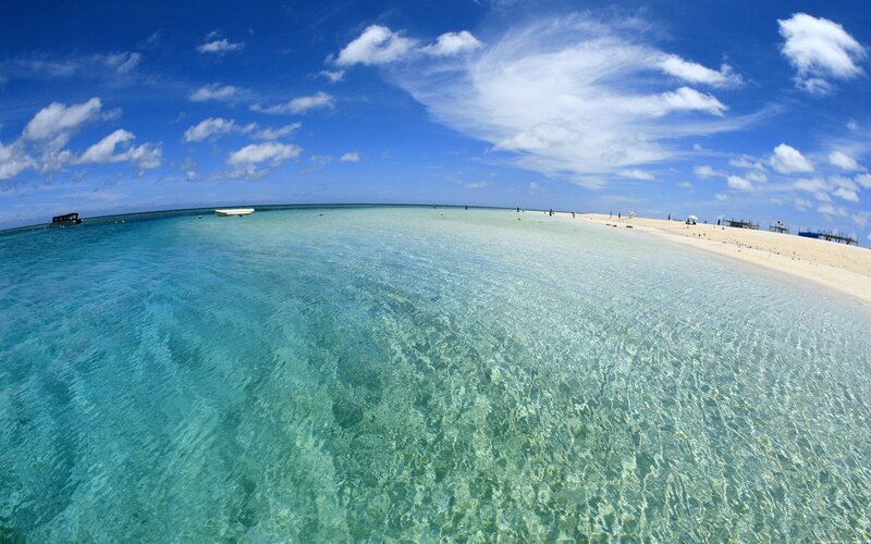 Tropical Beach and Ocean