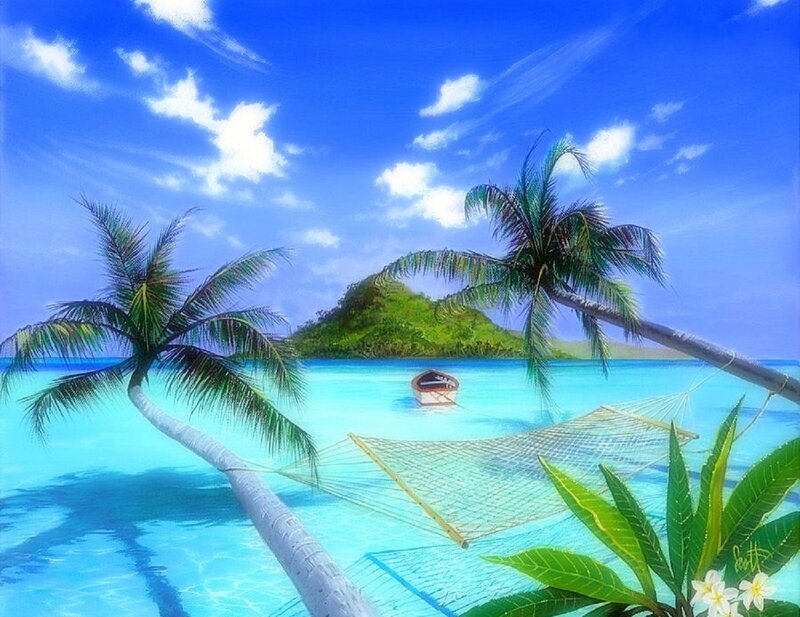 Tropical Beach Hammock