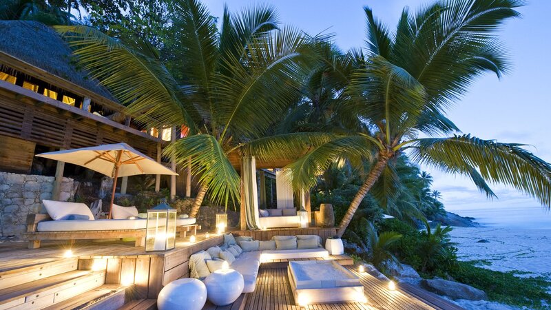 Tropical Beach Lounge — Green