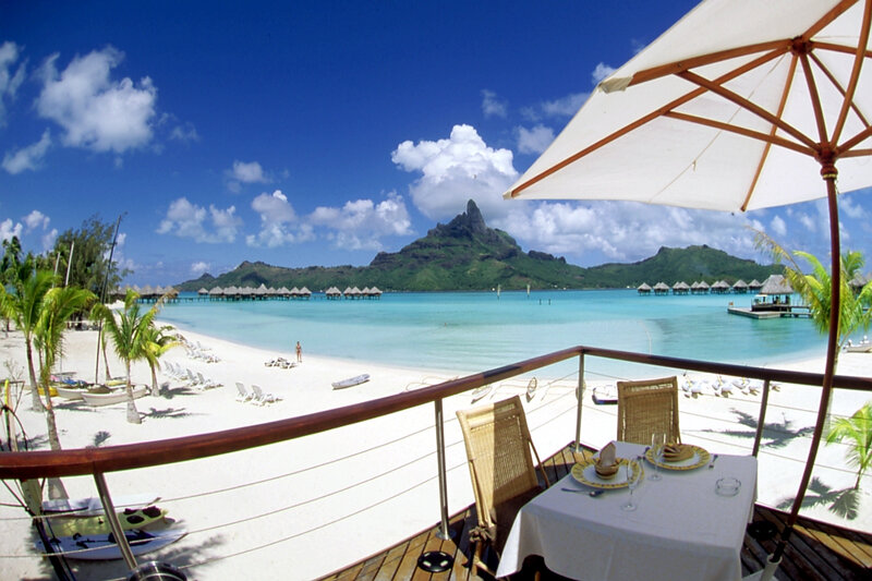 Tropical Beach Resort — Blue, Serene