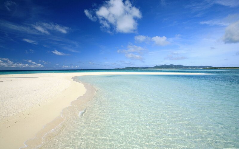 Tropical Beach Sandbar