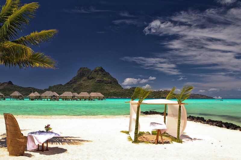 Tropical Beach Setup