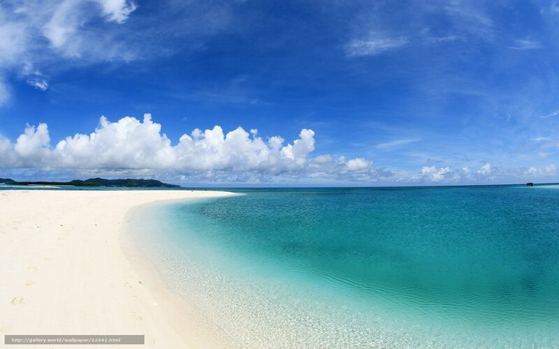 Tropical Beach with Turquoise Water — Blue, Serene, Afternoon, Photograph, Sand